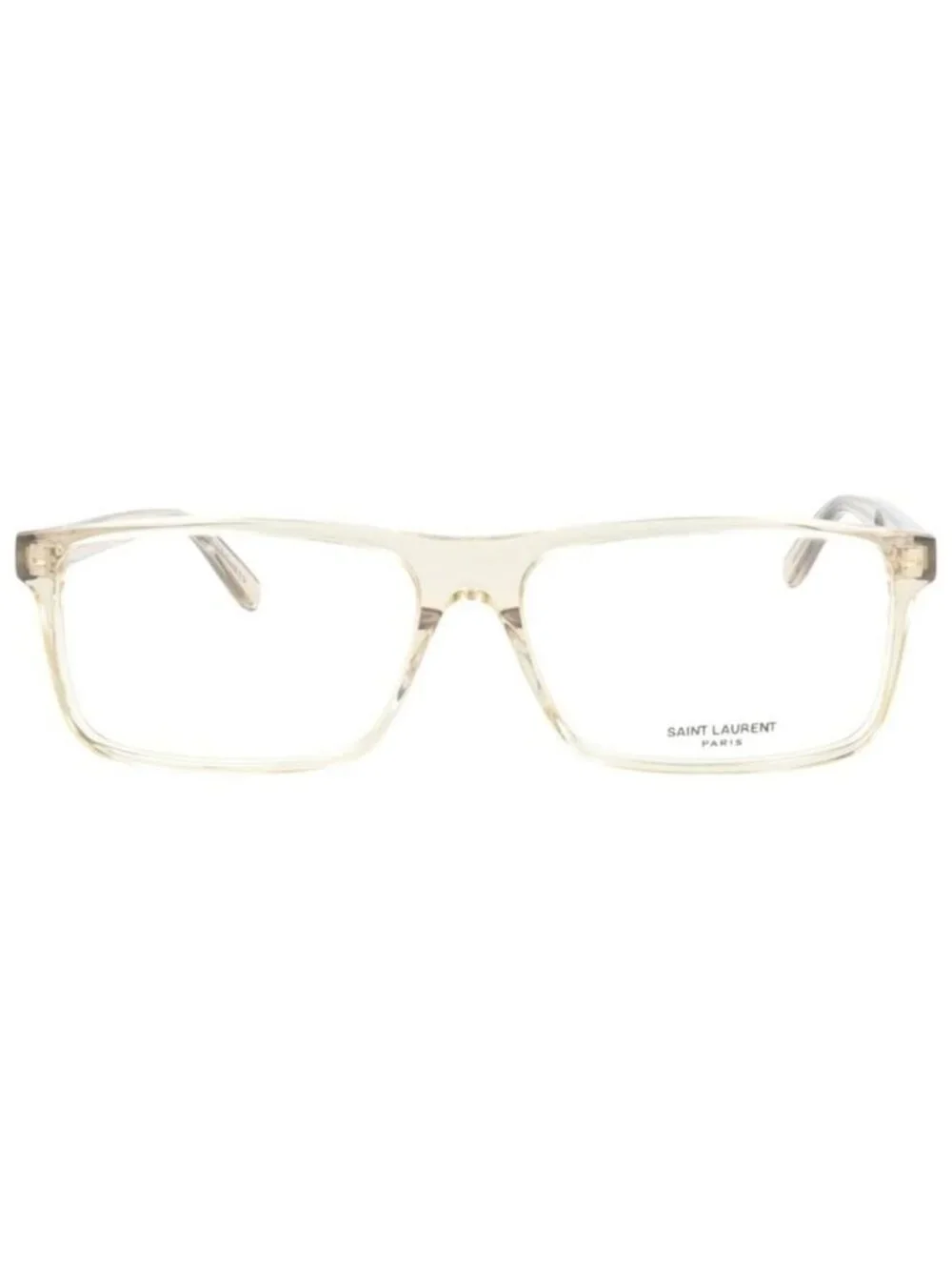 New Saint Laurent Mens Square/Rectangle Yellow Yellow Transparent Fashion Design